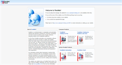 Desktop Screenshot of cassiopae-hosting.com