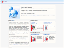 Tablet Screenshot of cassiopae-hosting.com